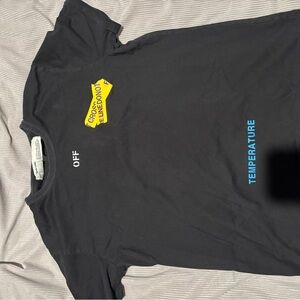 Off-White Black Graphic Tee